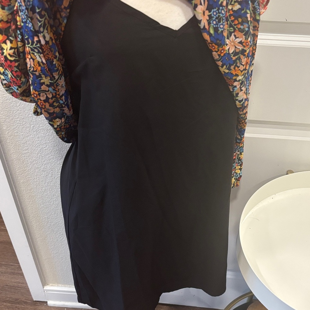 EUC Code x Mode Floral Multi-Pattern Dress - image 11